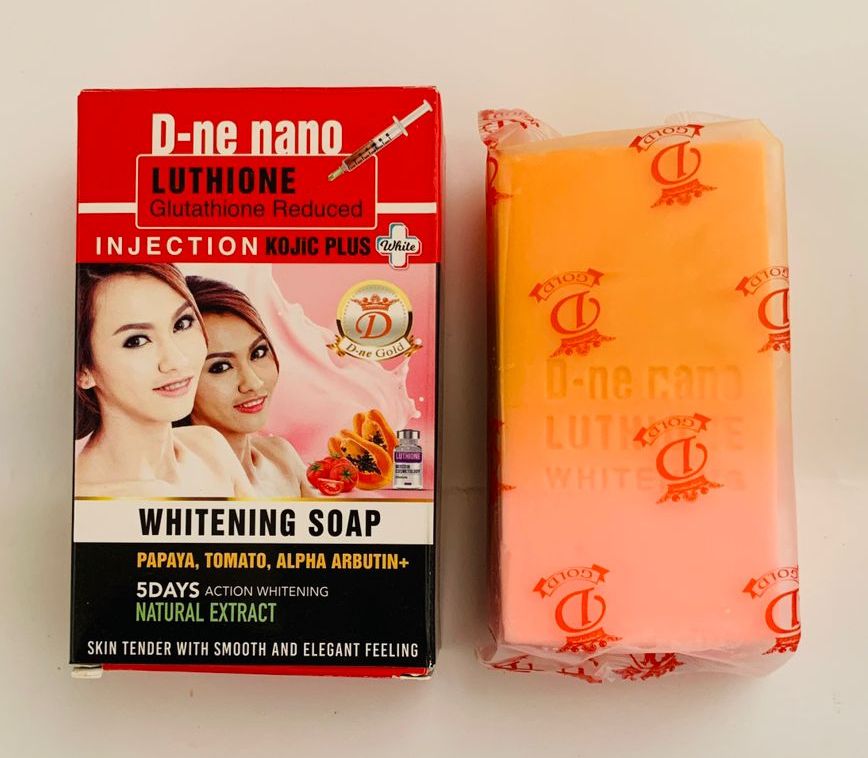 D-ne Nano Glutathione Injection Kojic plus Whitening Soap