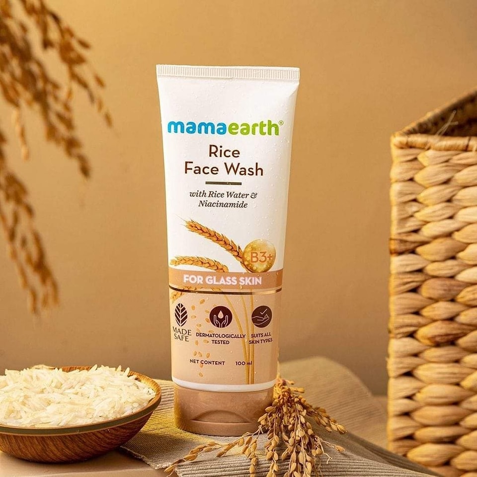 Mamaearth Rice Face Wash, 100ml