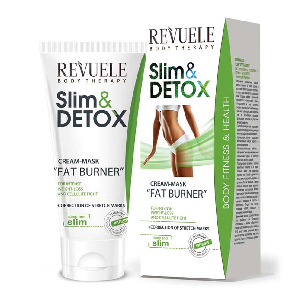 REVUELE Slim & Detox FAT BURNER CREAM MASK