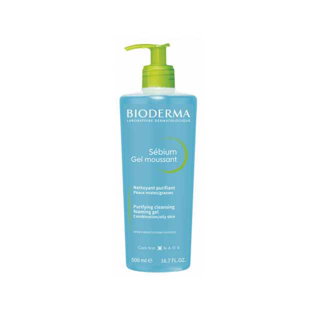 Bioderma Sébium Gel Moussant Purifying Foaming Gel (500ml)