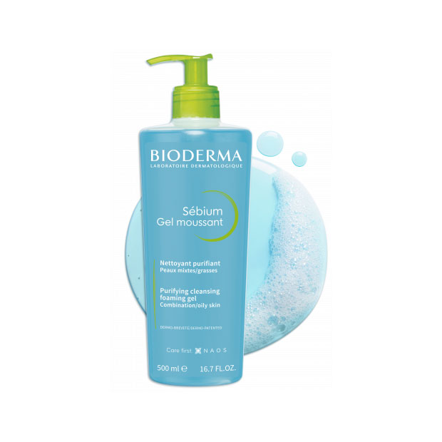 Bioderma Sébium Gel Moussant Purifying Foaming Gel (500ml)