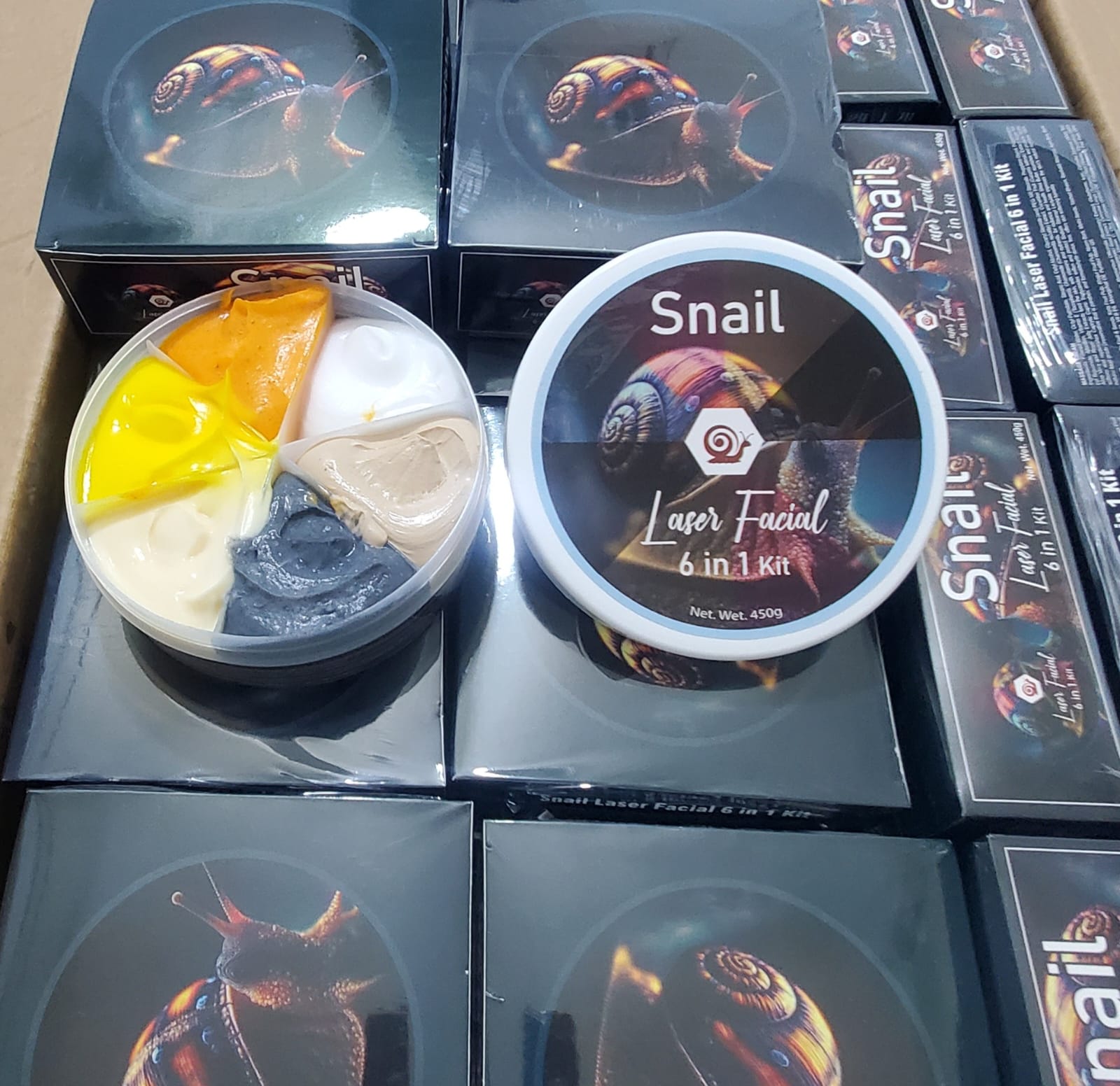 Snail laser facial 6 in 1 kit