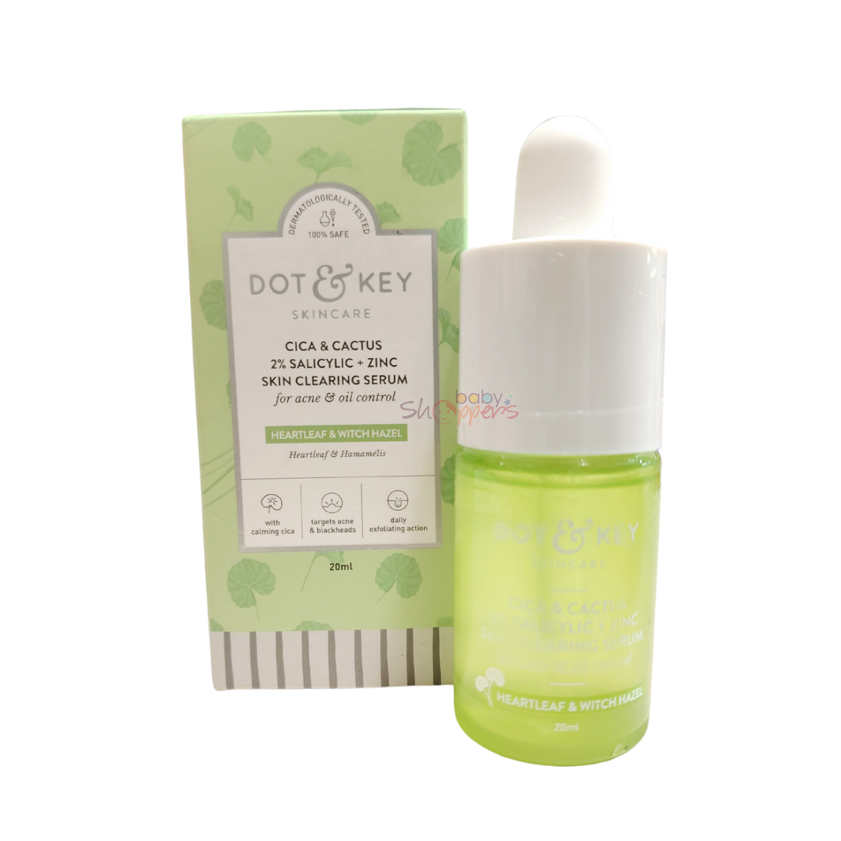 Dot & Key Cica & Cactus 2% Salicylic + Zinc Skin Clearing Serum 20ml