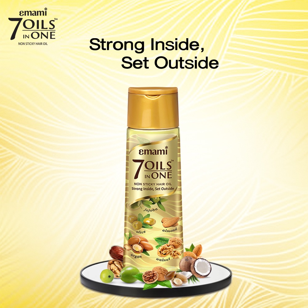 Emami 7 Oils in One Non Sticky Hair Oil 500ml