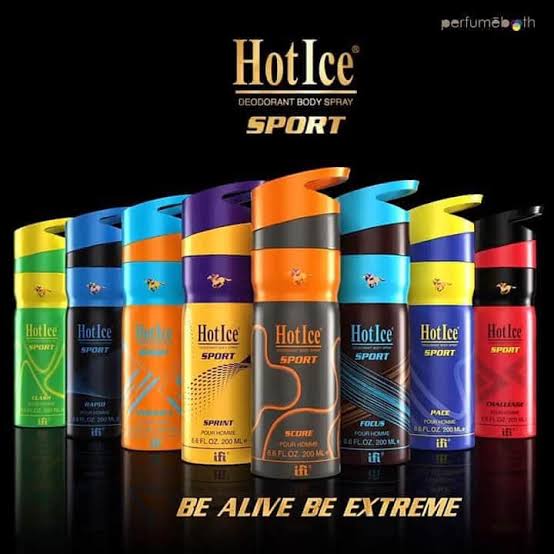 Hot Ice Body Spray All Variant 200ml