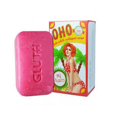 OHO Gluta White Collagen Soap-100g