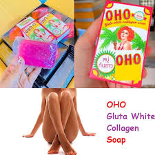 OHO Gluta White Collagen Soap-100g