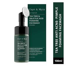 Zayn & Myza Tea Tree & Salicylic Acid Foaming Face Wash skin