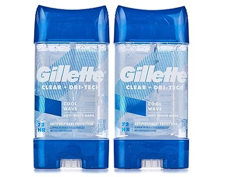 Gillette Clear + Dri-Tech COOL WAVE Anti-Perspirant Deodorant