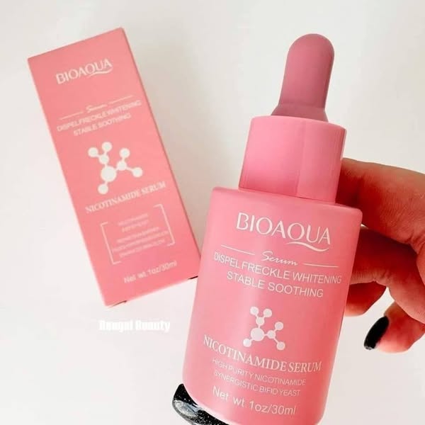 𝘽𝙞𝙤𝙖𝙦𝙪𝙖 𝙉𝙞𝙘𝙤𝙩𝙞𝙣𝙖𝙢𝙞𝙙𝙚 𝙎𝙚𝙧𝙪𝙢 Bioaqua Nicotinamide Serum -30ml