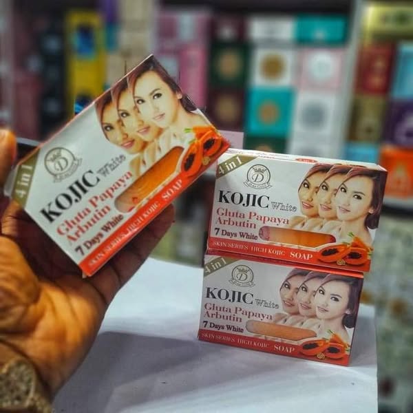 4in1 Kojic white gluta papaya arbutin soap