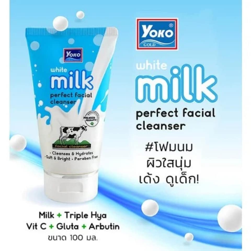 Yoko White Milk White facial foam 100ml