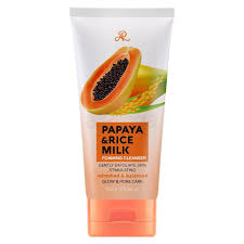 Papaya &  Rice Milk Foaming face wash