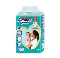 অ্যাভোনি বেবি ডায়াপার, Avonee Baby Diaper, Pant System Pampas. Size: S Waight: 4-8 kg. (42 pieces)