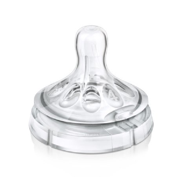 Philips AVENT Natural Baby Bottle Nipple Fast Flow Nipple 6M+