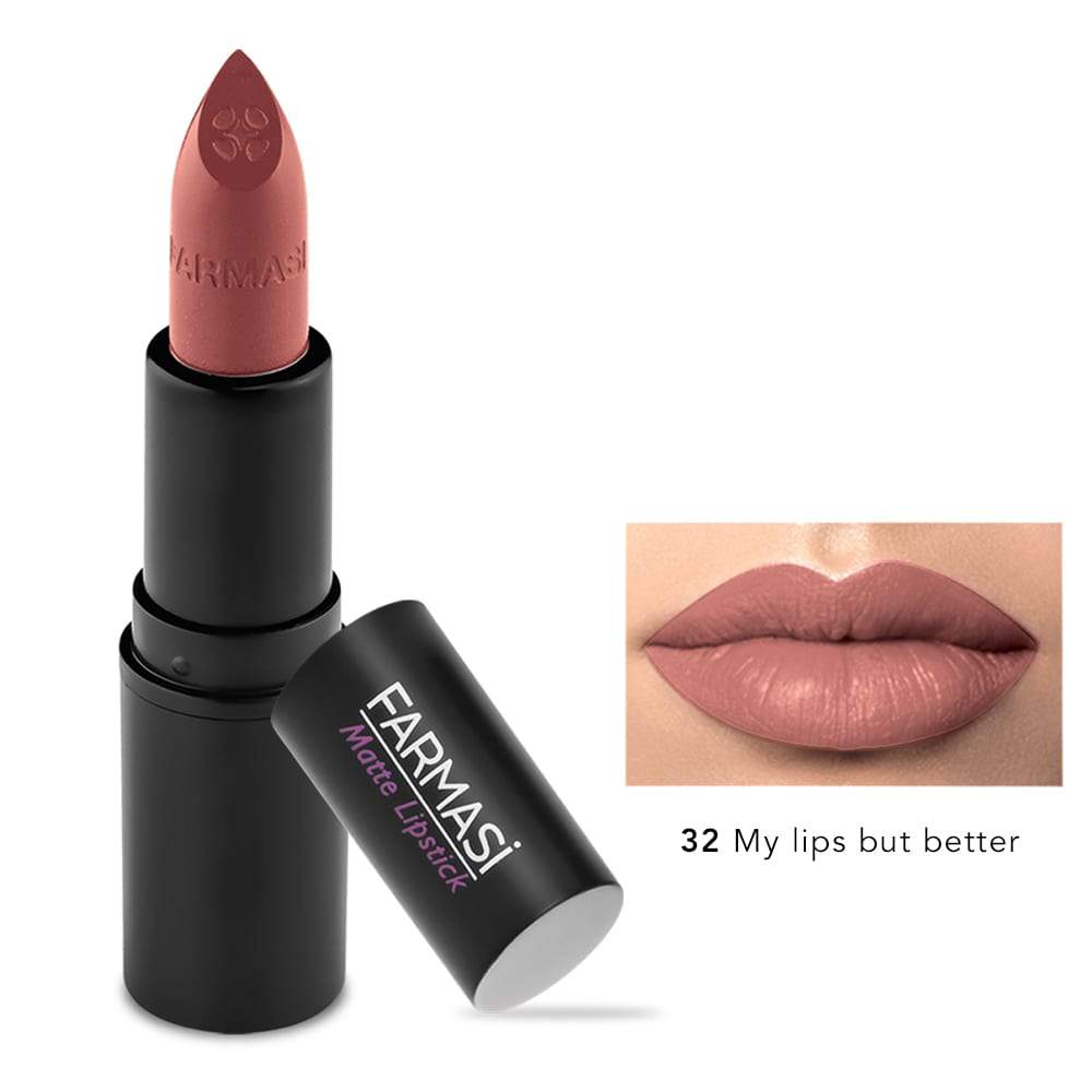 FARMASI MATTE LIPSTICK 32 MY LIPS BUT BETTER