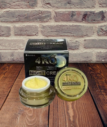 4kQ whitening night cream